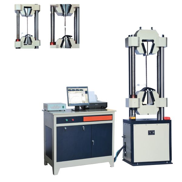 China 60 Tons Stranded Wire Computerized Servo Hydraulic Testing Machine 600KN factory