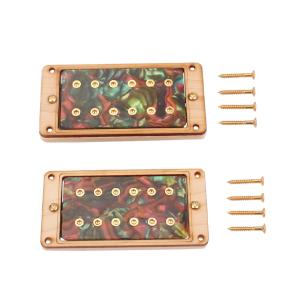 China Maple Wood Humbucker Pickups Double Coil color pearl with Screws electric guitar factory