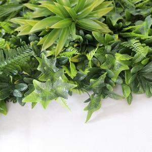 China 4x25cm Artificial Green Grass Wall For Wedding Decor factory