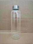 500 ml Round Water Cup with Stainless Steel Lid and Common White Material