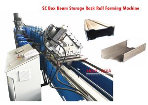 China SC Box Beam Storage Rack Roll Forming Machine factory