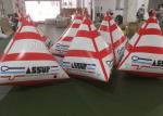 Water Triathlons Inflatable Swimming Buoy For Advertising Lightweight