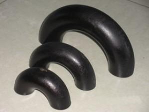 China Black Painted Steel Pipe Bends For Petroleum factory