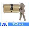 Buy cheap 60mm Cylinder Lock Iron Key Brass Material 60mm-110mm Size ODM Service from wholesalers