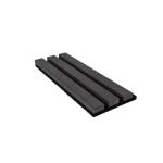 Black Oak Acoustic Wooden Slat Wall Panels 600x2400mm 0.85 NRC Sound Absorption