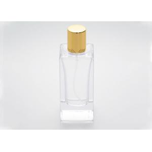 Glass Empty Square Perfume Bottles 0.075ml 100ml No Leaking