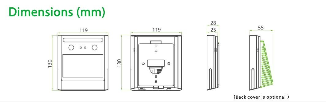 Staff Biometric Face Recognition Fingerprint Scanner Clock In And Out Employee Time Attendance Machine Time Recorder-FA1