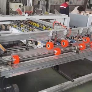 China Automatic Corrugated Carton Box Folder And Gluer Machine factory