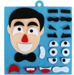 Felt Puzzle Toys Kids DIY Facial Expression Emotion Changing for Children