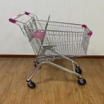 125L Retail Galvanised European Market Extended Length Supermarket Trolley