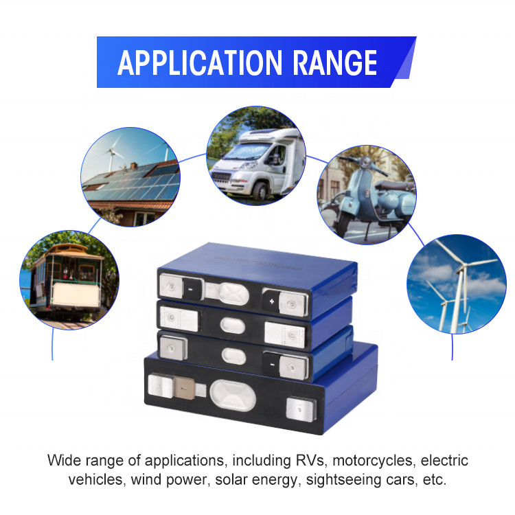 RoHS 50Ah 3.2 V Lifepo4 Prismatic Battery Cell No Memory Effect