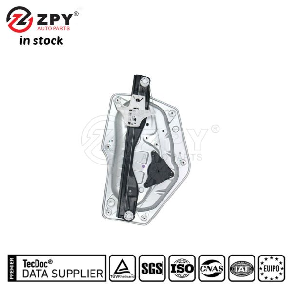 ZPY 3T0839462 Rear Window Regulator Frame With Door Panel FR For Audi Q7