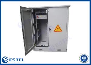 China IP45 Windproof Outdoor Telecom Enclosure with Two Compartments factory