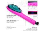 Anti Scald Electric Hair Straightener Brush Comb With MCH Heater