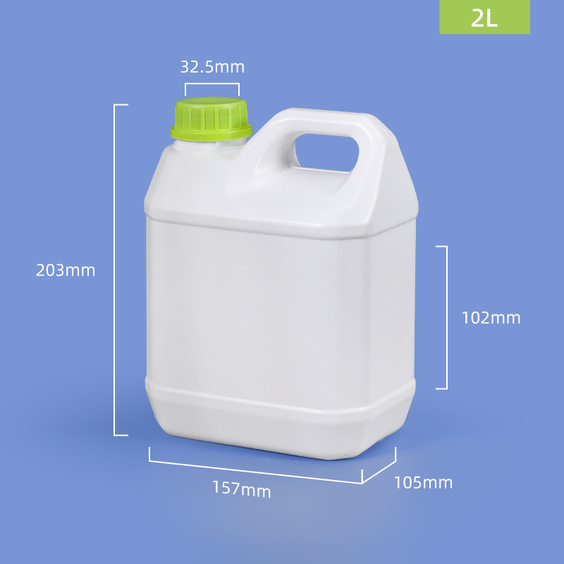 Blue Plastic Barrel Adblue Jerry Can For Oil Chemical Wine Storage Chemical Container 2L