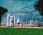 Bubble House Prefab Dome Style House Star Room Clear Resort Camping Dome Bubble