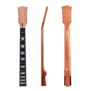 China 22 Frets Gibson Les Paul Mahogany Neck Rosewood Fingerboard Headstock Truss Rod Adjust Natural Wood factory