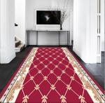 European Style Polyester Fiber Custom Commercial Floor Mat For Entrance Corridor