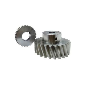 China Heavy Duty 20 Degree Pressure Angle Metal Spur Gears For Precision Machinery factory