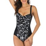 Ladies Polyester Swim Suit One Piece Beachwear Sexy Swimsuit