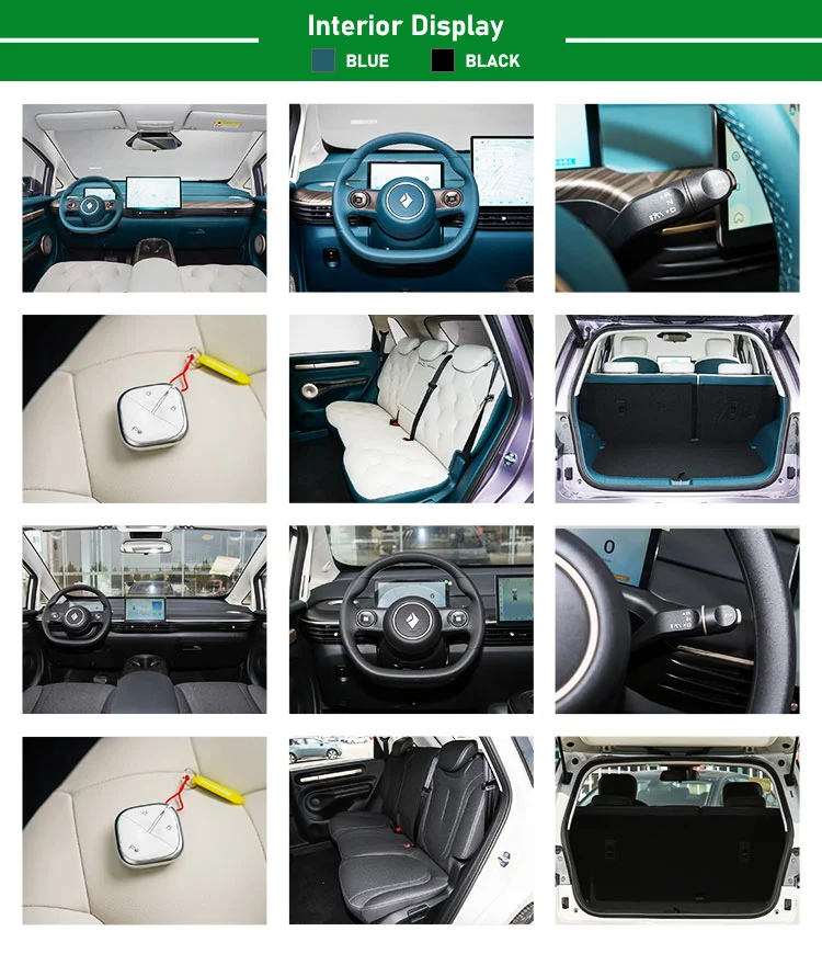 2024 Wuling Baojun Yunduo Cloud Pure Mini EV 5 Seat Hatchback with 460km Range and Smooth Driving Experience
