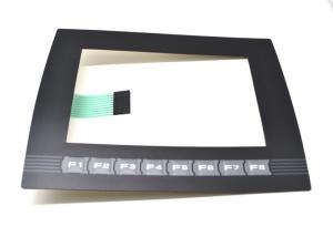 China Matte Finish PC PET Meterial Membrane Switch Keypad With Backlight 210mmx150mm factory