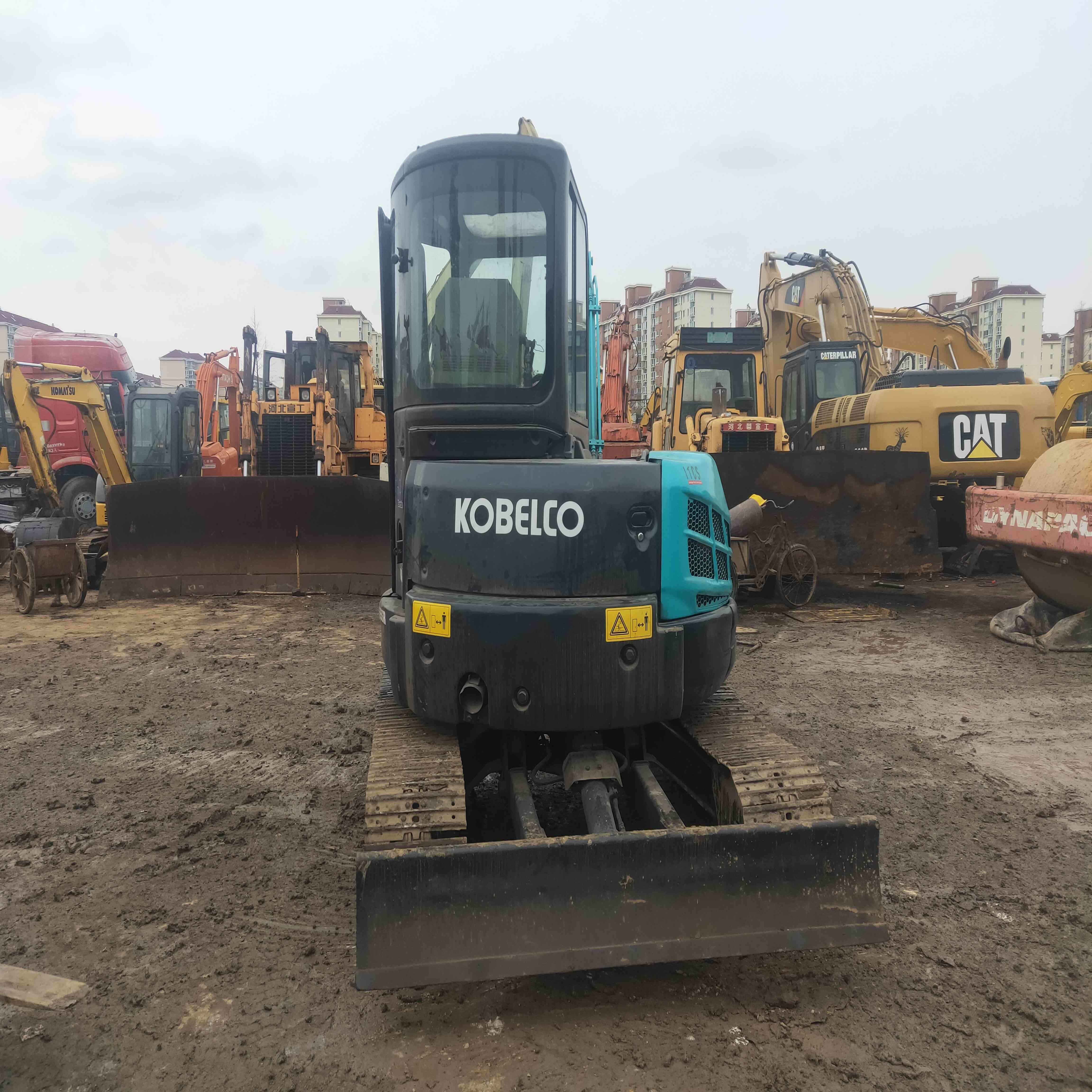 Used Kobelco Digger SK55 Secondhand Mini Excavator for small-scale works