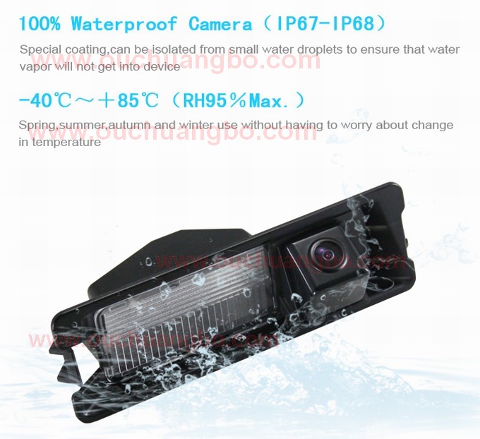 Ouchuangbo High Quality Wireless HD CCD Car Parking Reversing Backup Rearview Camera for Nissan March OCB-T6938