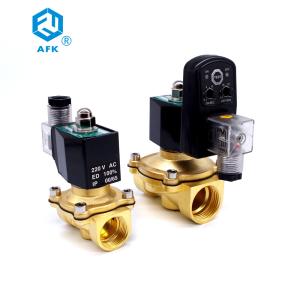 China Low Pressure Water Solenoid Valve 110V 120V 2W200-20 3/4 Inch CE Certification factory