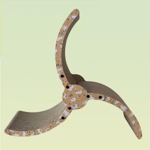 China Design Paper Cat Scratcher Pinwheel Cat Scratching Board Combinable Hot Sale Customized Color Multi Size Custom factory