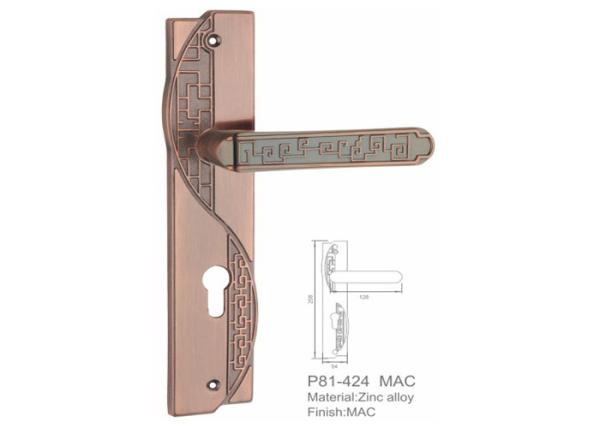 Customized Heavy Duty Door Handles Euro Profile Cylinder Modern Design