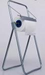 Industrial Steel Stand Alone Toilet Paper Dispenser Equipped With Serrated