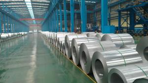 China 750MM Unoiled Galvanized Steel Coils With Regular Spangle Zinc Coating factory