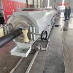 HDPE Pipe Production Machinery For Chemical Pipeline Transportation / Plastic