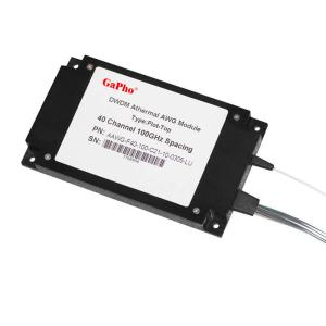China 48CH 100G Guassian AAWG Flat top Athermal AWG Module For DWDM Networks factory