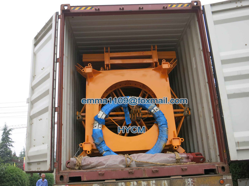 QTZ100 Remote Control Construction Cranes Tower 60 Meter 8T Capacity