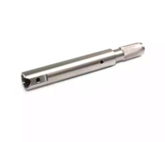 Pulley Shaft / Vulcanized Fibre Bushing Custom Machining Parts / Milling /