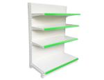 Convenience store shelving heavy duty gondola shelf