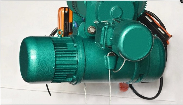 Traveling 50hz Electric Wire Rope Hoist 16Ton Double Lifting Speed