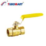 Gas Pipes Plumbing Straight Ball Valve Brass Natural Gas Control Npt Ball Valve