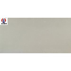 Leather Finish Artificial Concrete Quartz Stone Slab 3200*1600 For Vanity Island