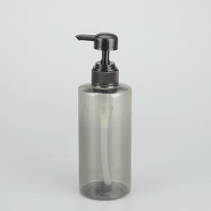 China 24mm Caliber Pink PET Screw Cap Pump Bottle with Customized Screen Printing factory
