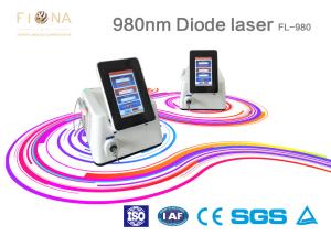 China 980nm Vascular Laser Machine , Spider Vein Machine For Cherry Angiomas factory