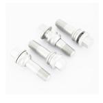 Stainless Steel Flat Head Hub Bolts Flange Hexagon Car Contour Screw