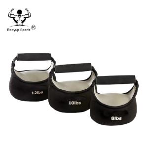 China Strength Training Fitness Equipment Kettlebells Soft Neoprene With Sand Material factory