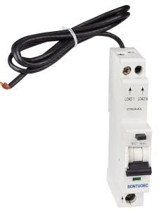 China 18mm Width STRO-40L 4.5KA Single Phase RCBO Circuit Breaker 1P+N IEC61009 Up 40A factory