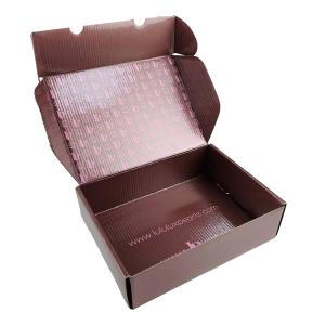 Customized Logo Glossy Corrugated Paper Box Packaging Box Folding Gift Boxes