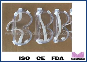 China PC Anti Dust Splashproof Polycarbonate Safety Glasses factory