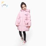 Children Coats Stylish Hooded Cute Down Long Sleeve Winter Kids Heavy Best Warm