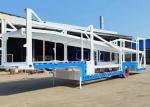 Jost E100 Landing Gear Double Deck Car Transport Semi Trailer for SUV Carrier